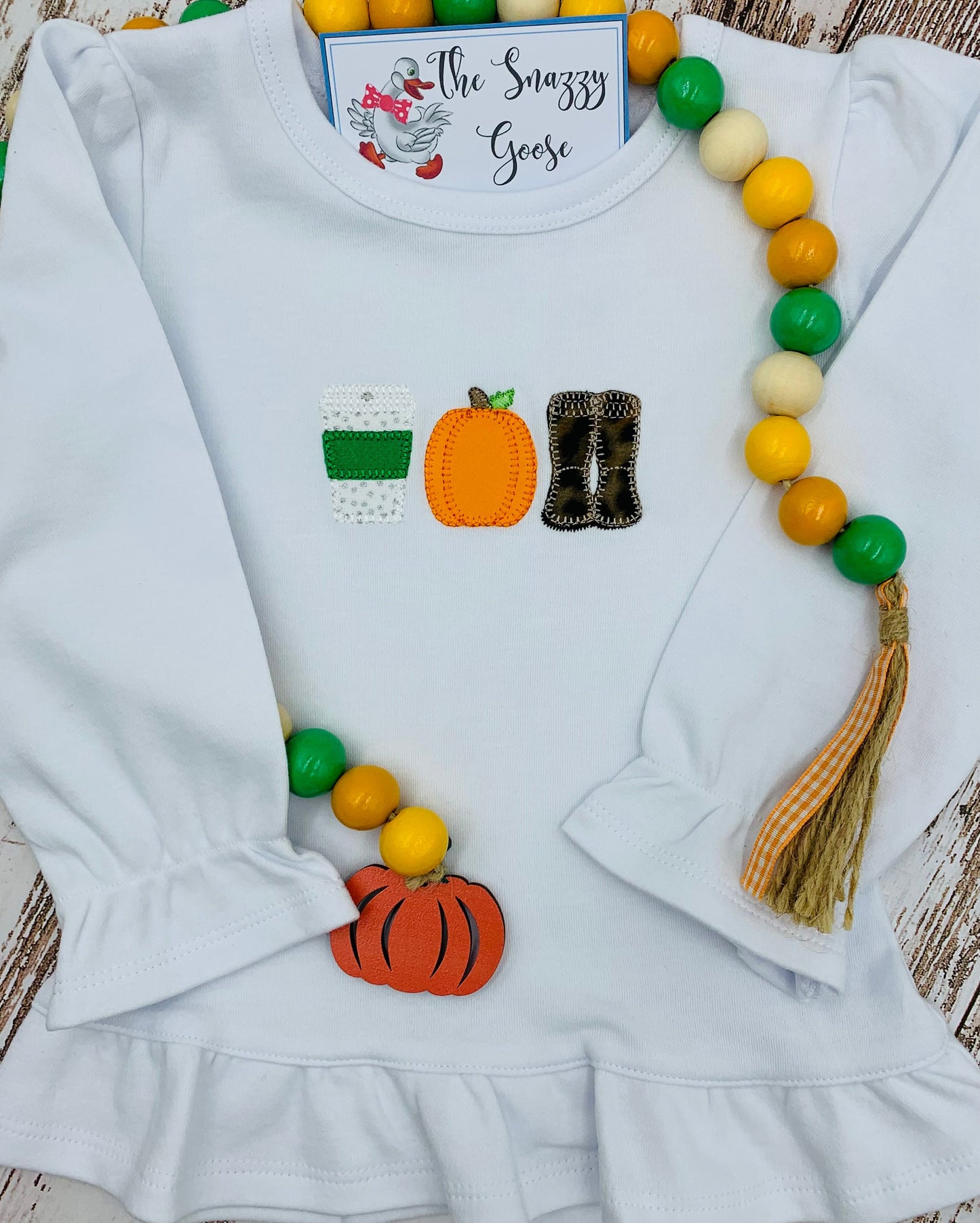 Fall Swag Trio Applique Shirt